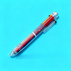 10-Color Retractable Ballpoint Pen