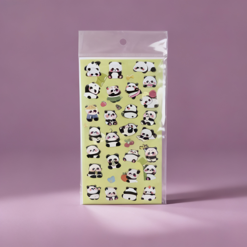 3D Puffy Stickers for DIY Decoration