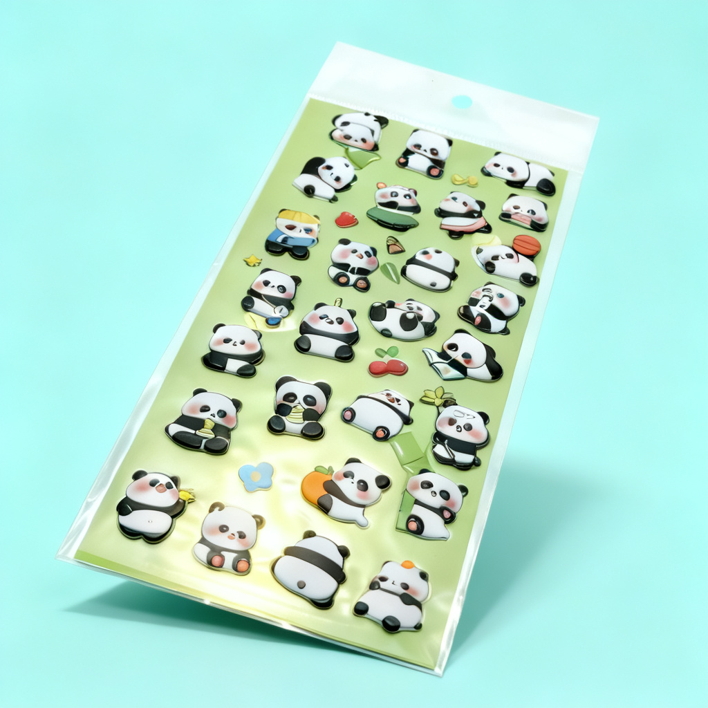 3D Puffy Stickers for DIY Decoration