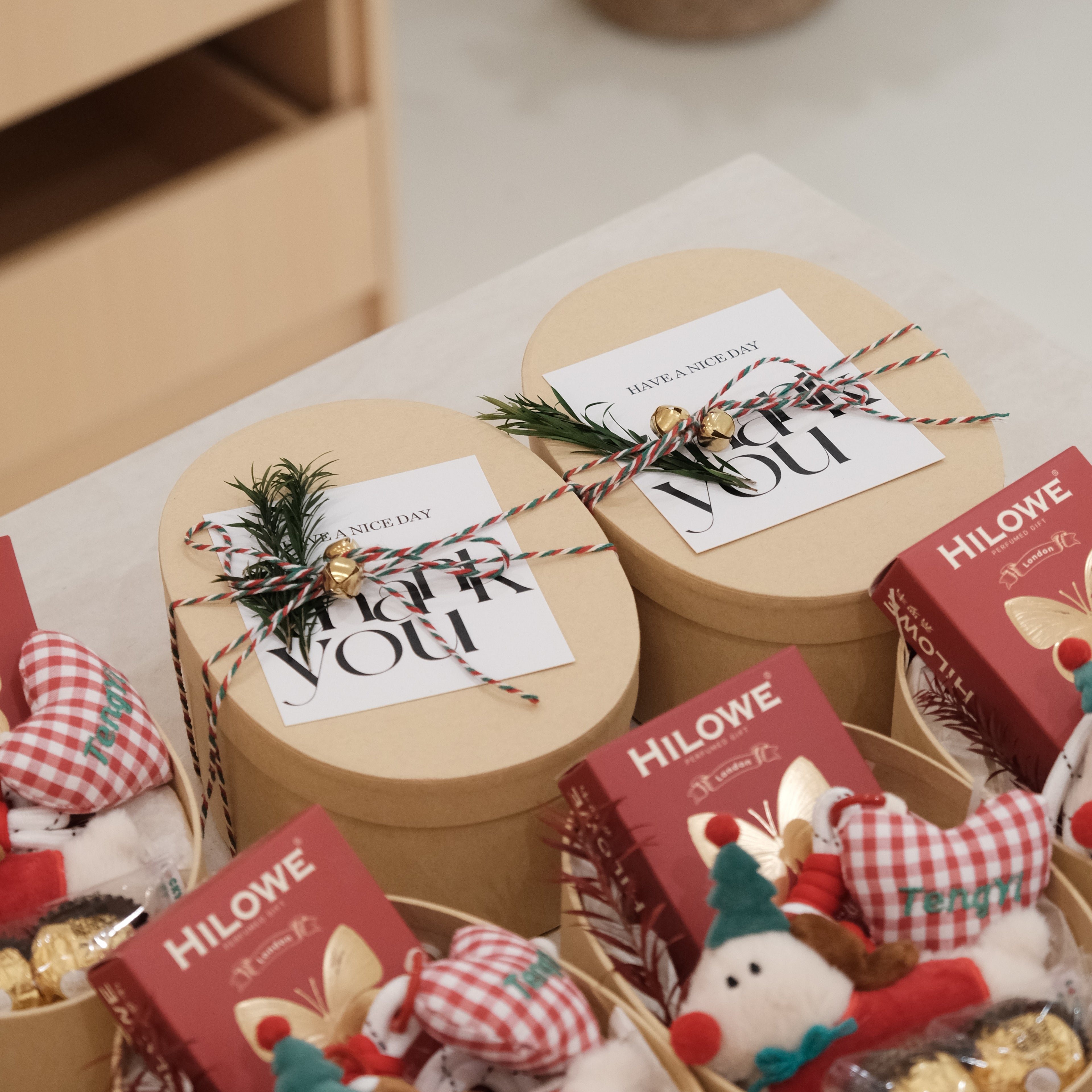 Cozy Christmas Gift Box