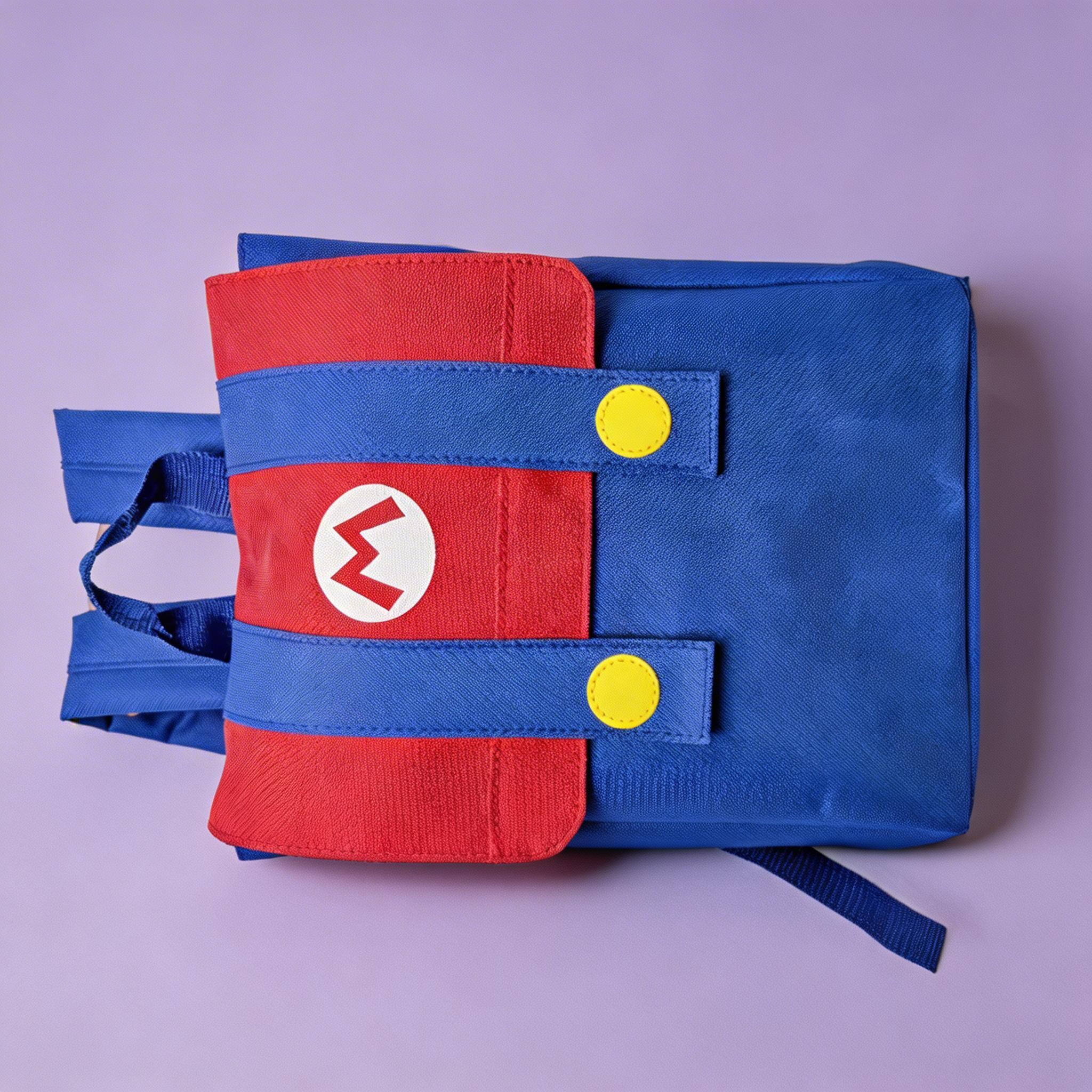 The Super Brothers Edition: Minimalist Color-Block Backpack