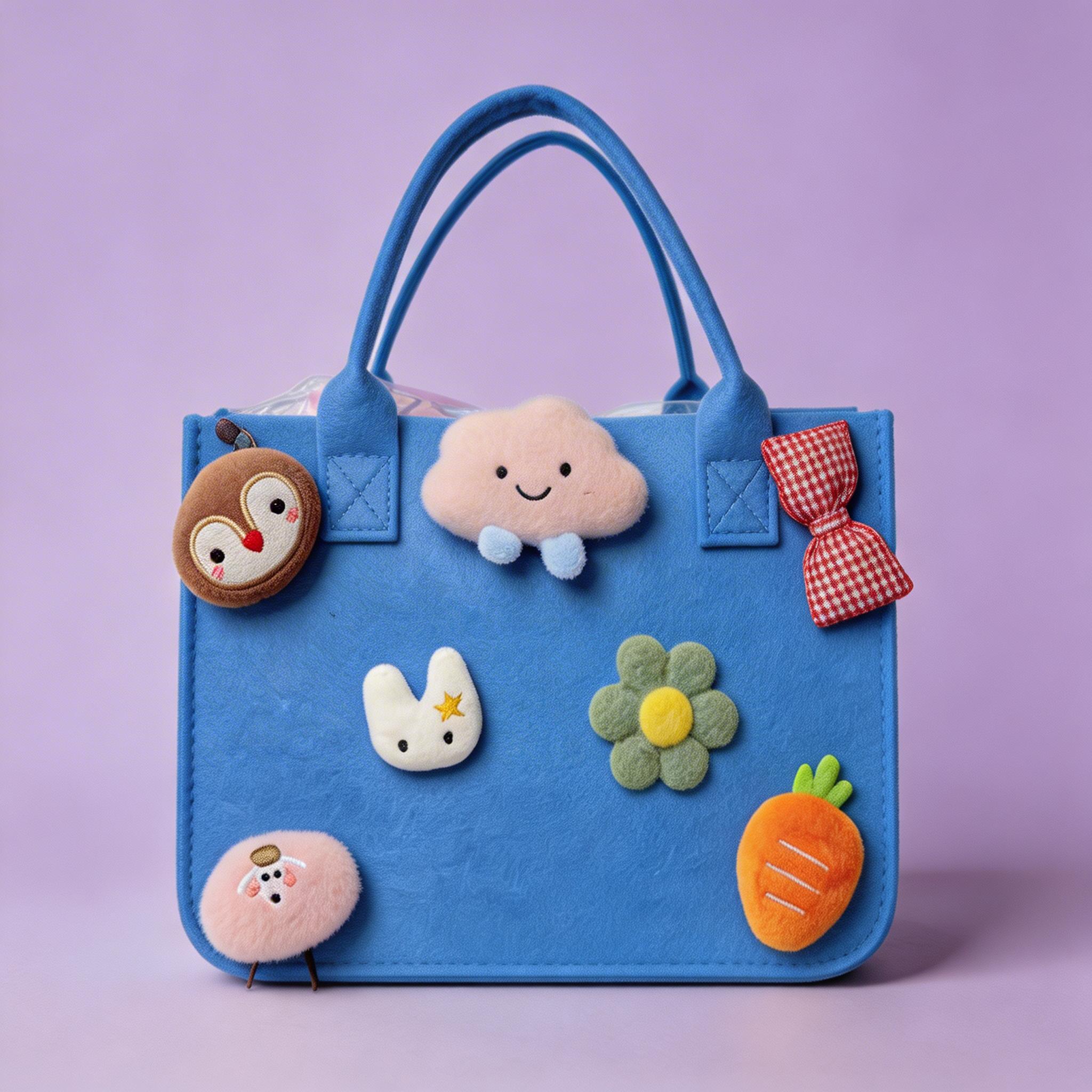 Fairytale Forest Felt Bag