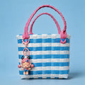 Minimalist Woven Square Tote