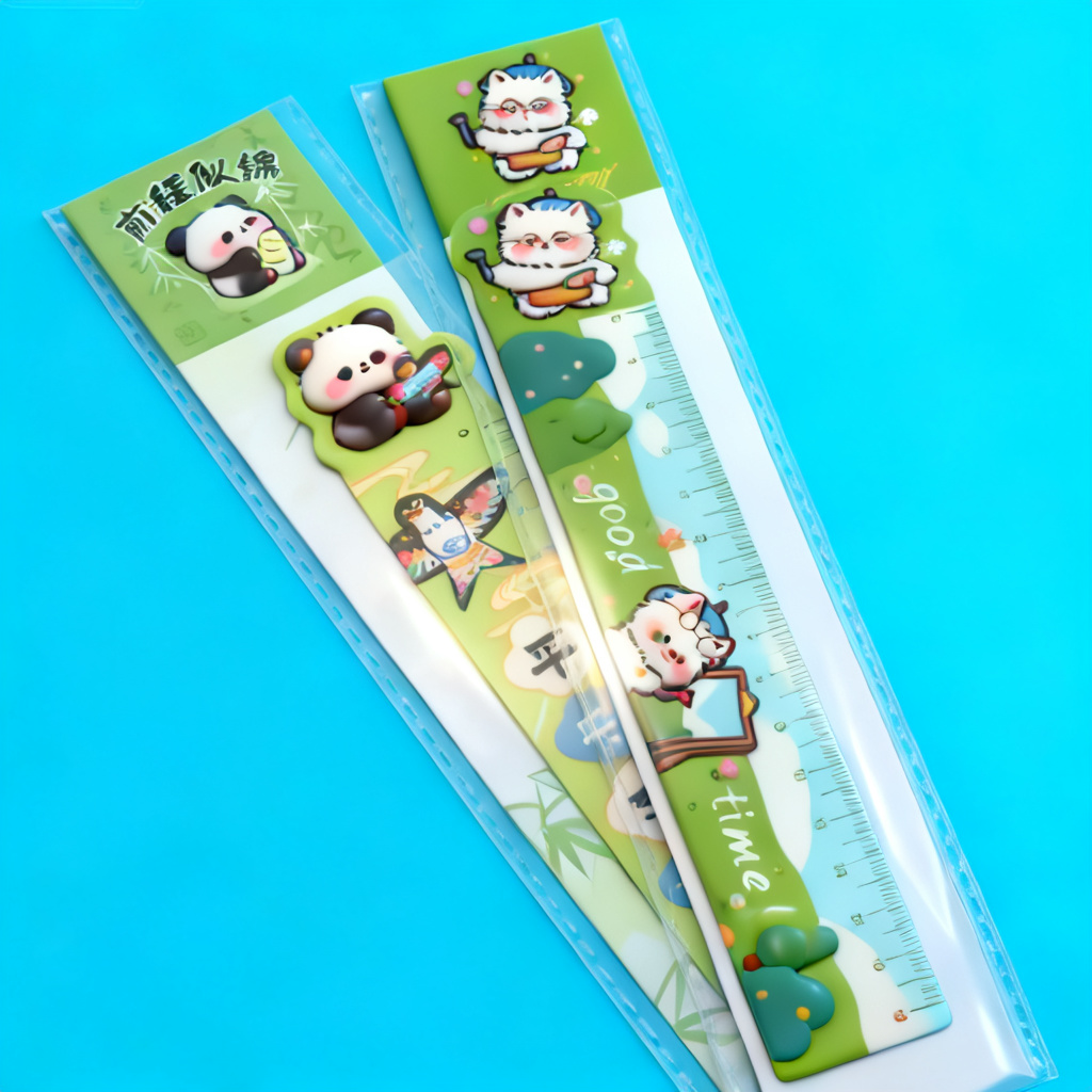 15cm Soft Magnetic Ruler Bookmark
