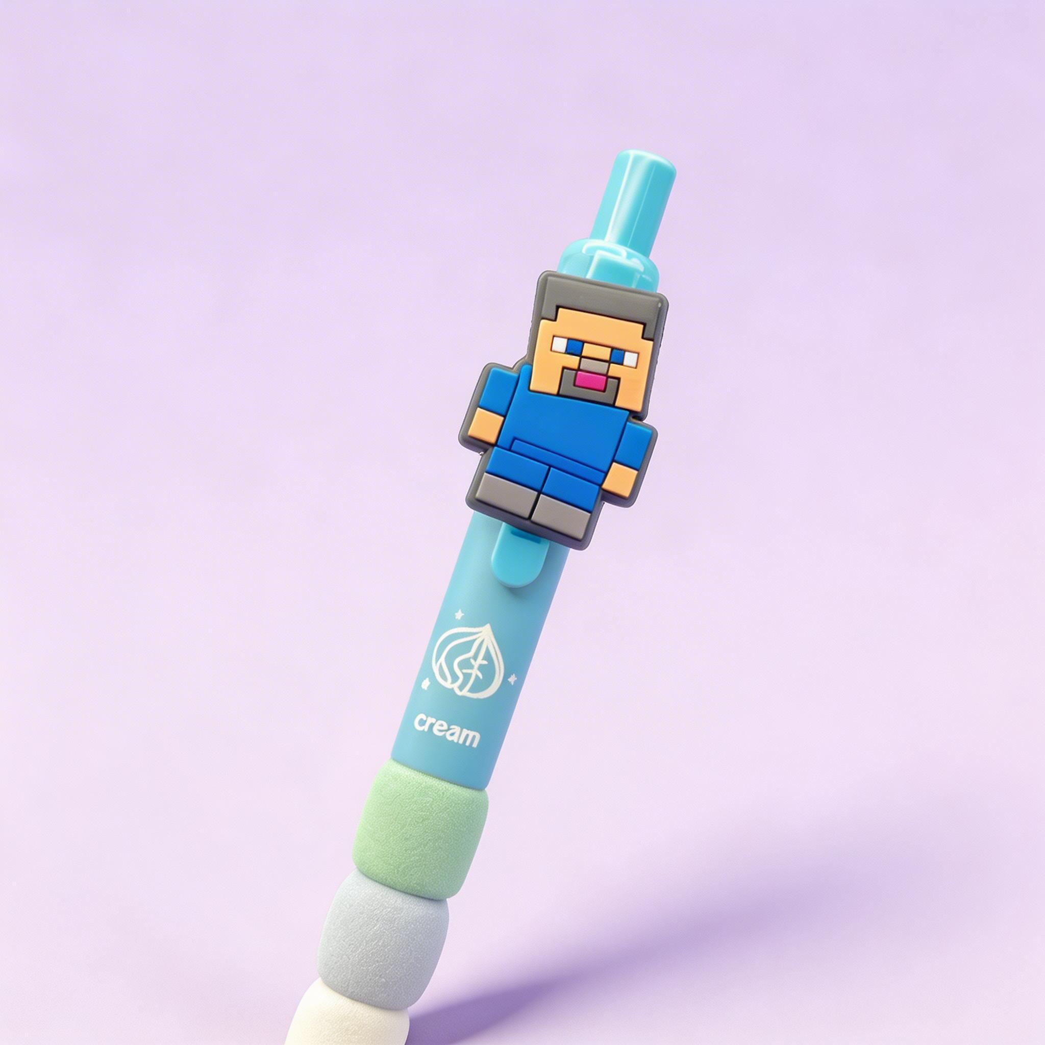 Minecraft Cartoon Clip Pen