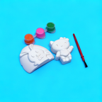 Paint-Your-Own Plaster Doll DIY Kit