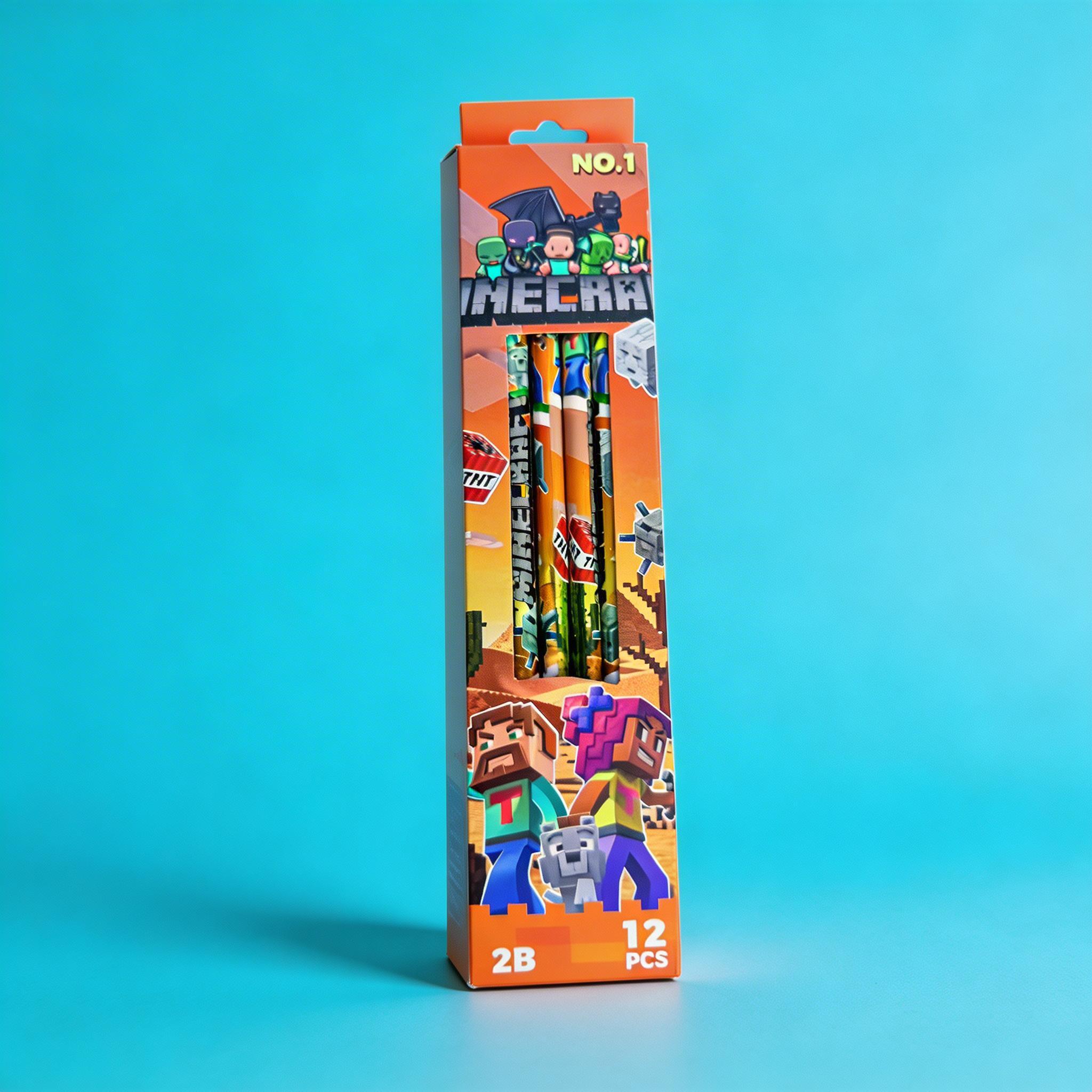 Mobs & Blocks Pencil Set