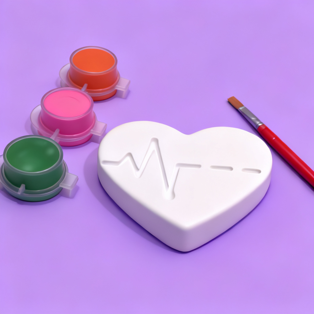 DIY Plaster Figurine Painting Set