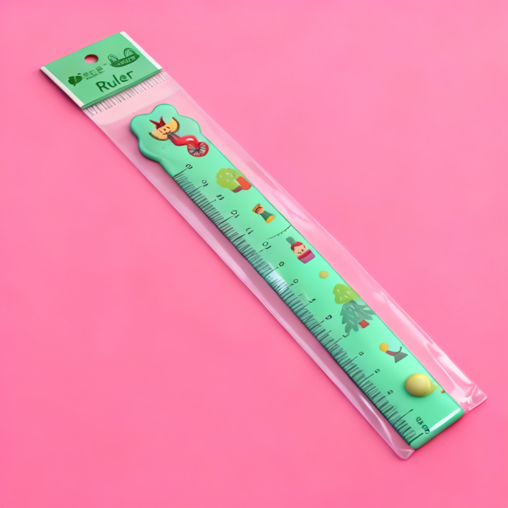 Shatterproof Rigid Plastic Ruler