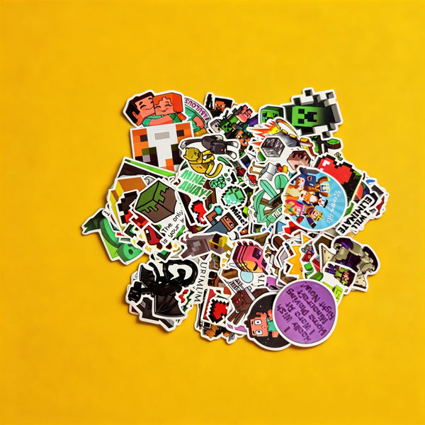 Overworld Mobs Sticker Pack