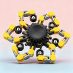 Transformable Mechanical Fidget Spinner - DIY Robot Chain Toy