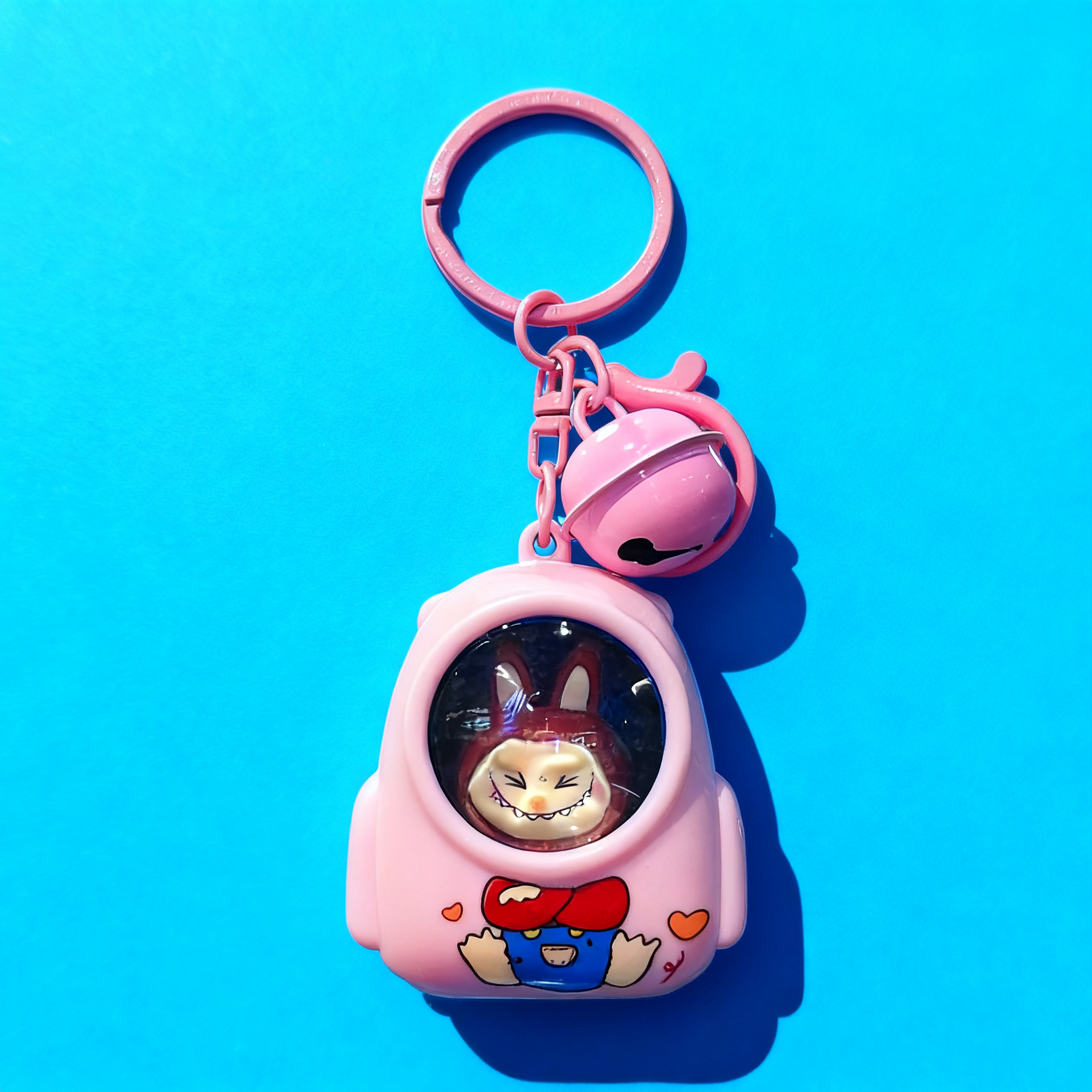 Cute Astronaut Bear Space Capsule Keychain - Galaxy Series