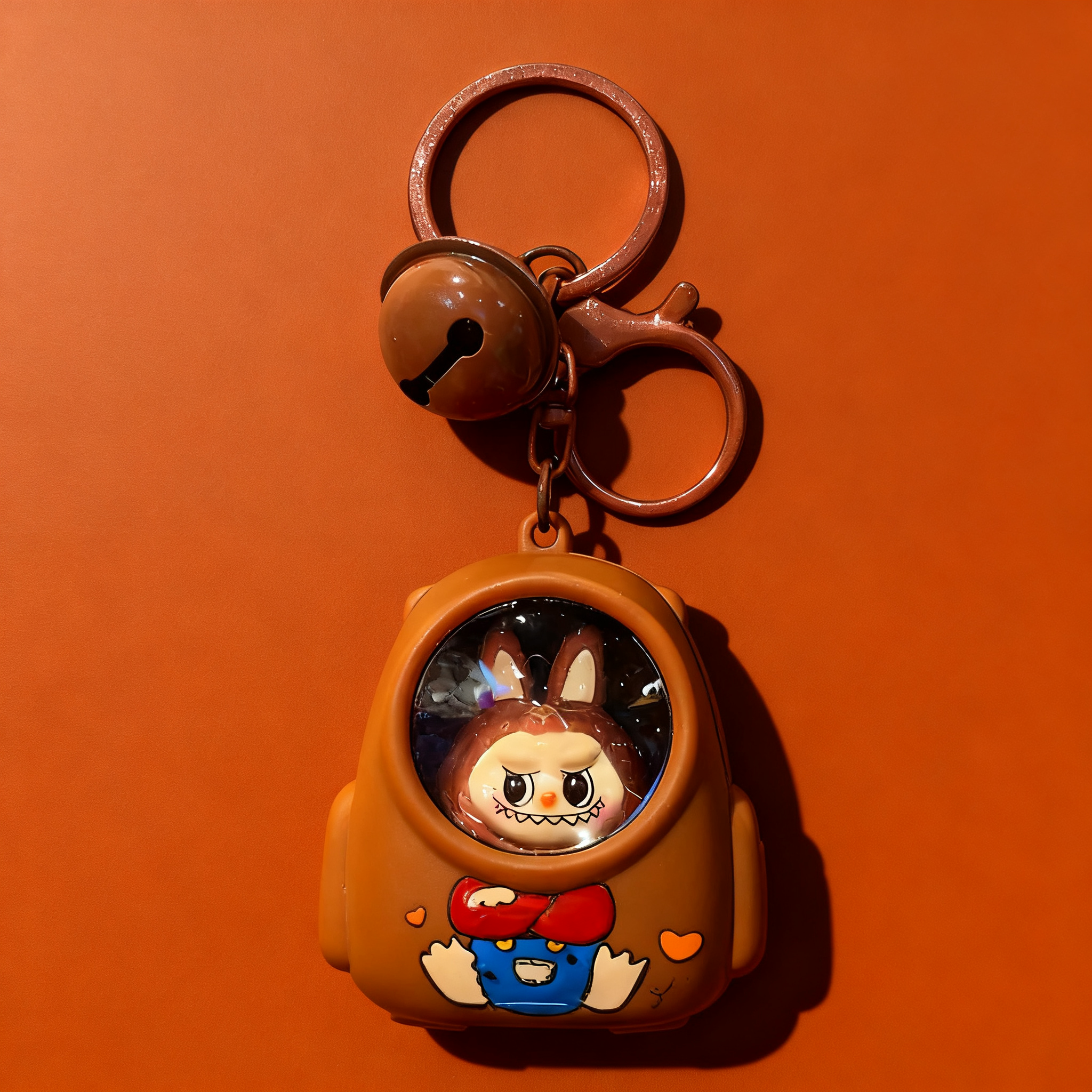 Cute Astronaut Bear Space Capsule Keychain - Galaxy Series
