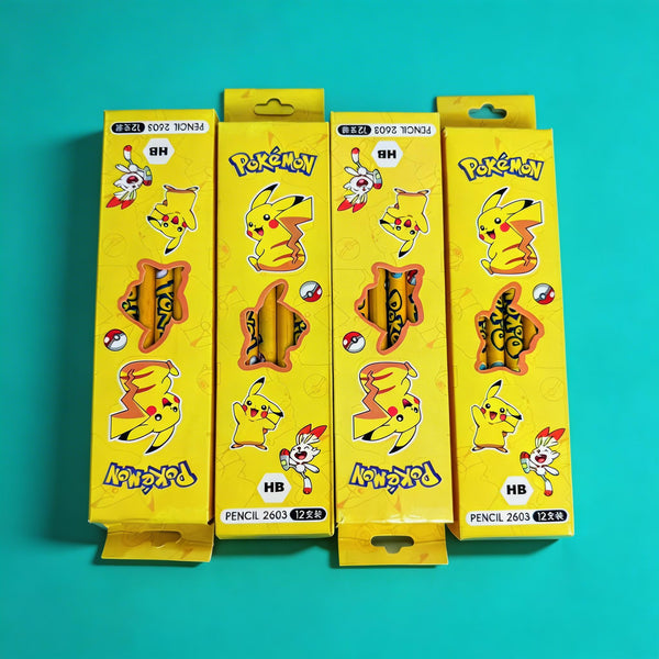 Pikachu 12pcs Pencil Box Set