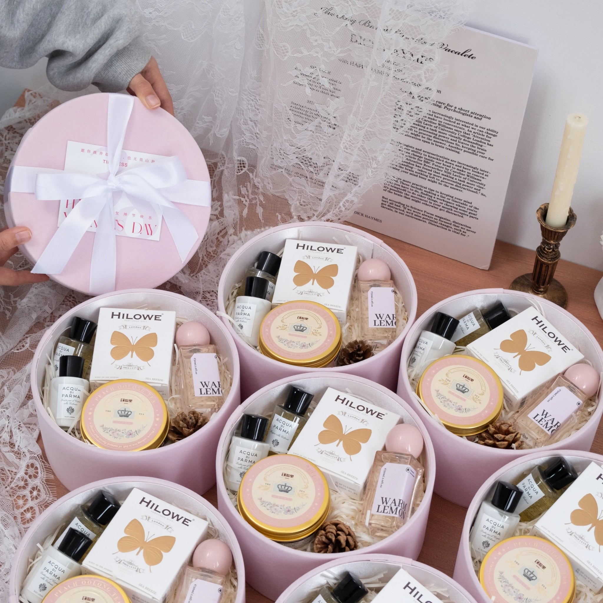 Blush Butterfly Gift Box