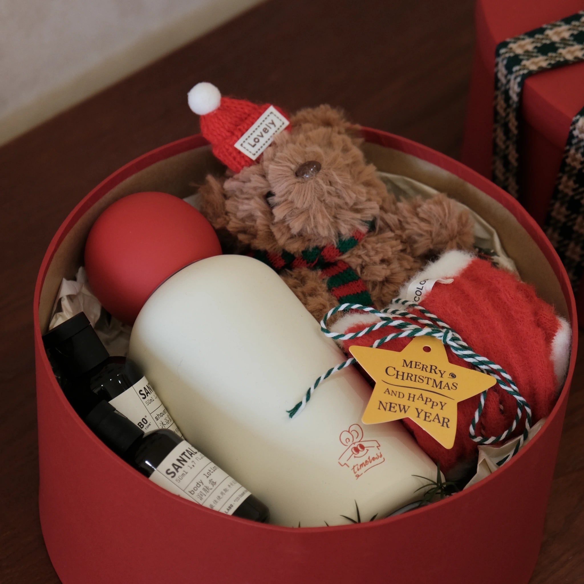 Timeless Crimson Gift Box